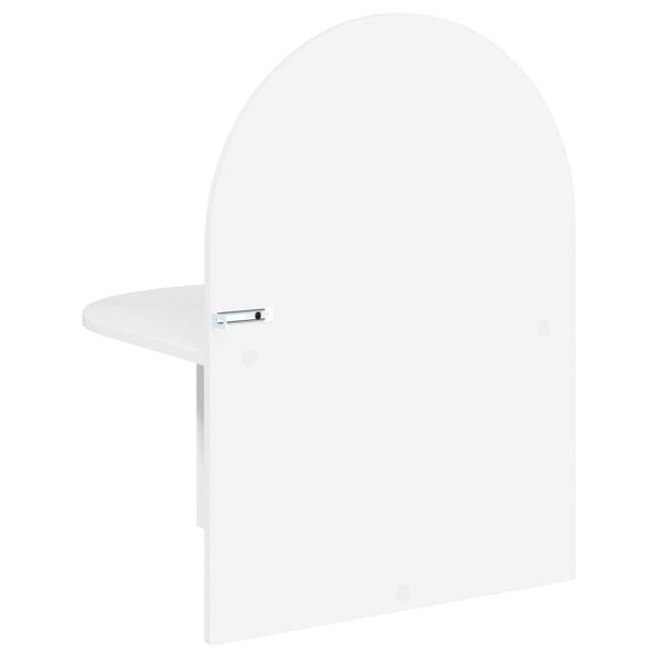 Нощно шкафче 2 pcs Бял гланц 48 x 49 x 65 см