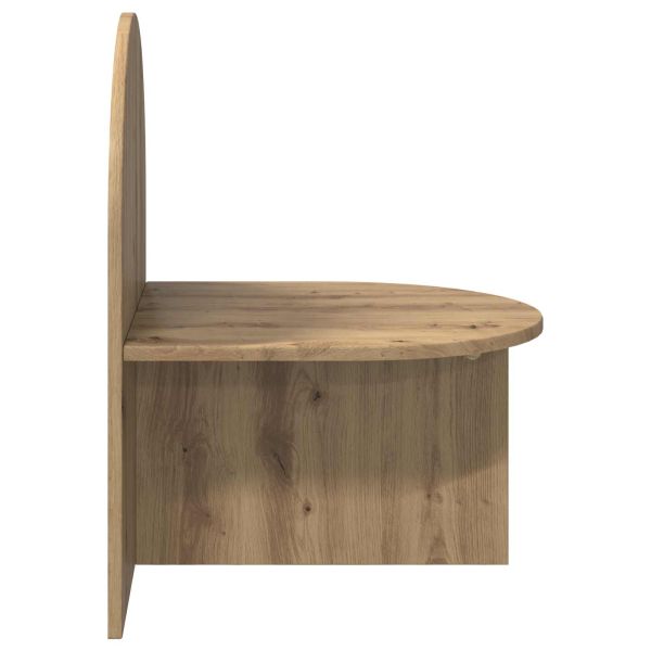Нощно шкафче 2 pcs Дъб артизан 48 x 49 x 65 см