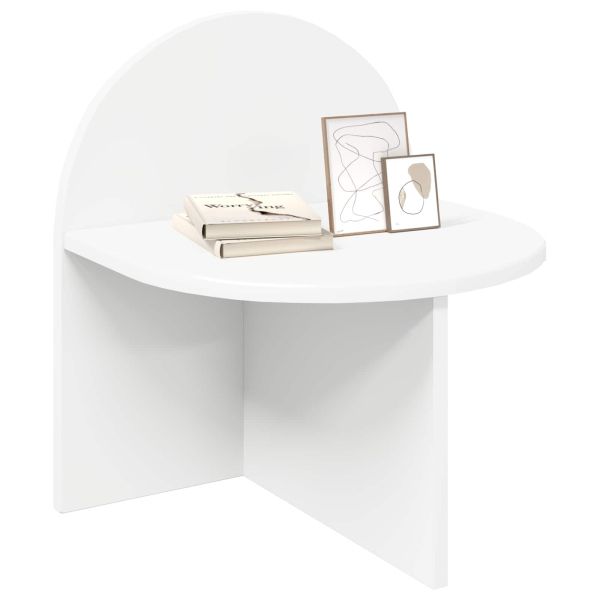 Нощно шкафче 2 pcs Бяло 40 x 35,5 x 45,5 см