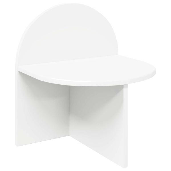 Нощно шкафче 2 pcs Бяло 40 x 35,5 x 45,5 см