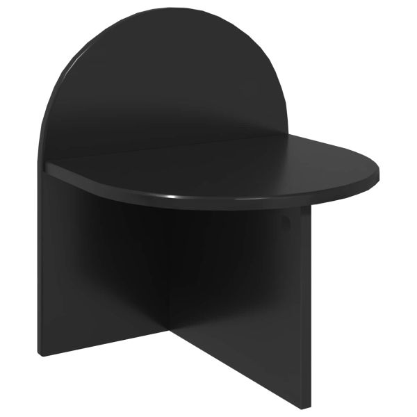 Нощно шкафче 2 pcs Черен дъб 40 x 35,5 x 45,5 см