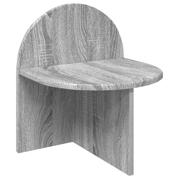 Нощно шкафче 2 pcs Сива сонома 40 x 35,5 x 45,5 см
