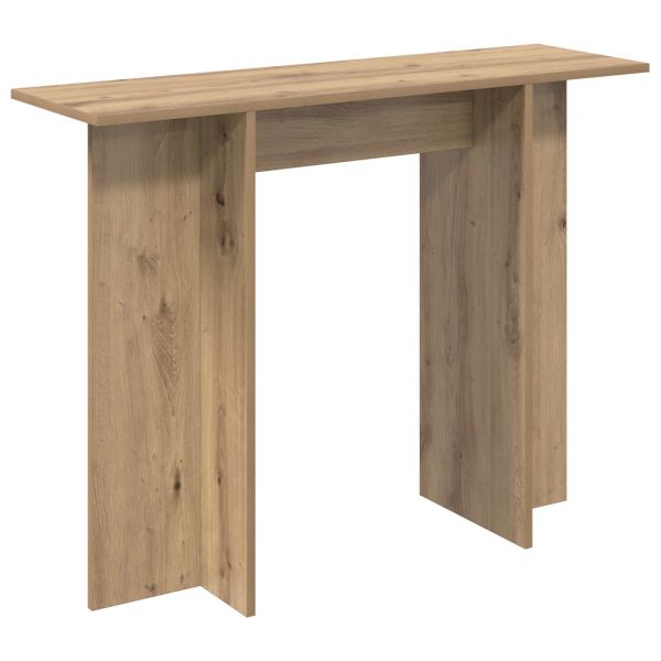 Конзолна маса Дъб артизан 100 x 30 x 75 см Инженерна дървесина