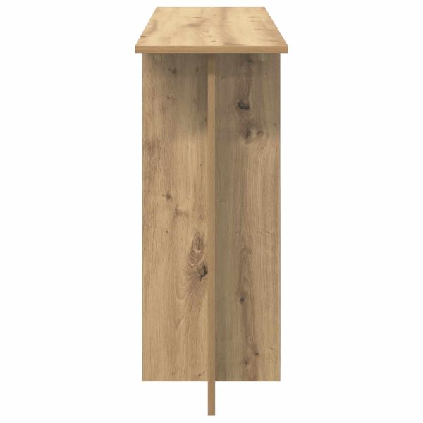 Конзолна маса Дъб артизан 100 x 30 x 75 см Инженерна дървесина