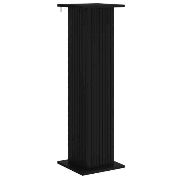 Стойка за растения Черно 30,5 x 30 x 100,5 см
