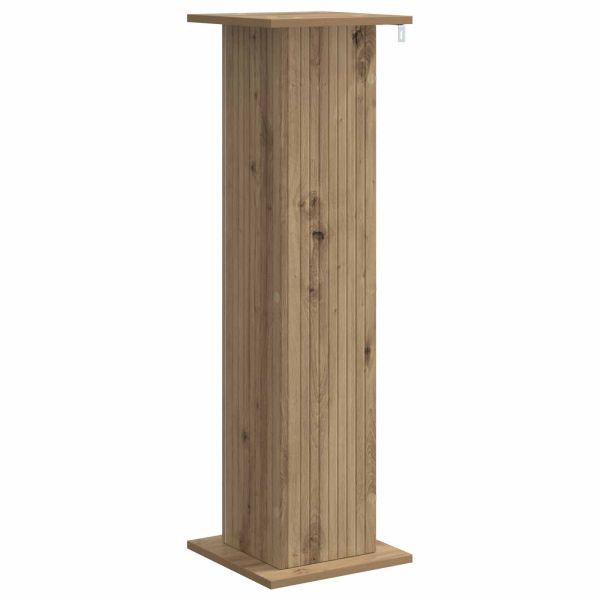 Стойка за растения 2 pcs Дъб артизан 30,5 x 30 x 100,5 см