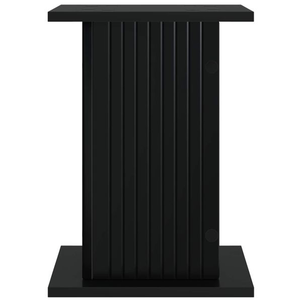 Стойка за растения 2 pcs Черно 30,5 x 30 x 43 см