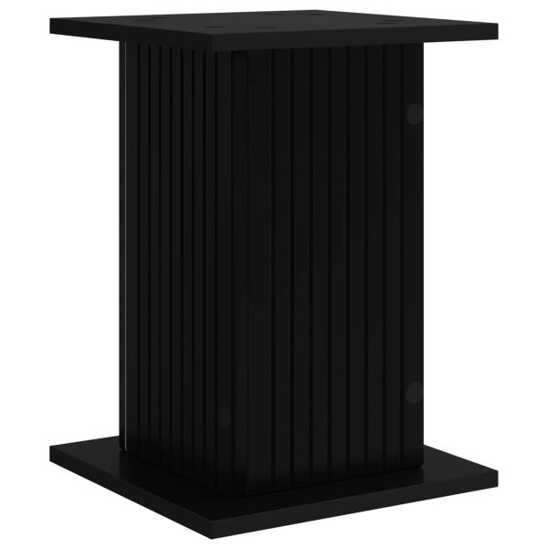 Стойка за растения 2 pcs Черно 30,5 x 30 x 43 см