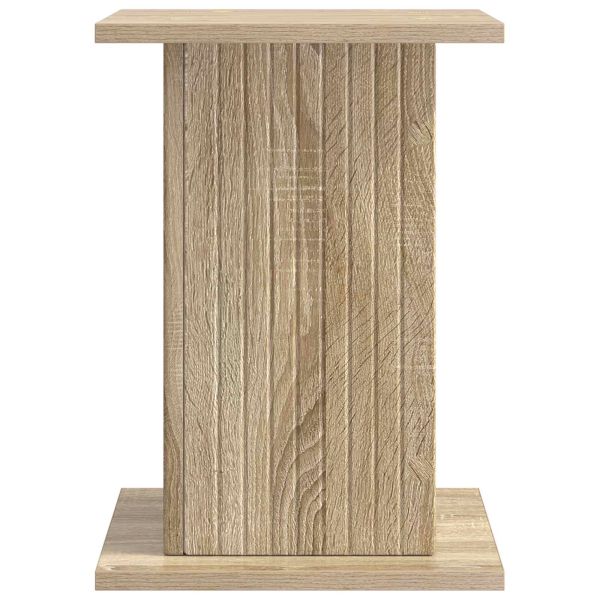 Стойка за растения 2 pcs Дъб сонома 30,5 x 30 x 43 см