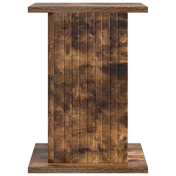 Стойка за растения 2 pcs Опушен дъб 30,5 x 30 x 43 см