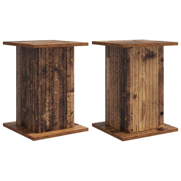 Стойка за растения 2 pcs Старо дърво 30,5 x 30 x 43 см