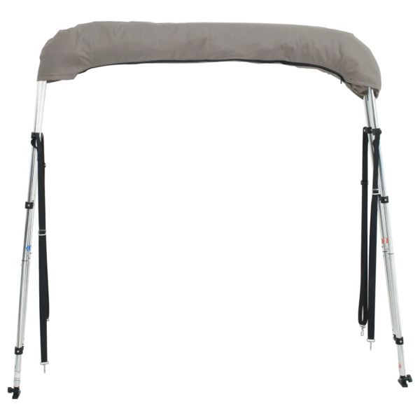 Тента за лодка с 3 дъги странични стени 183x(170-182)x137 см