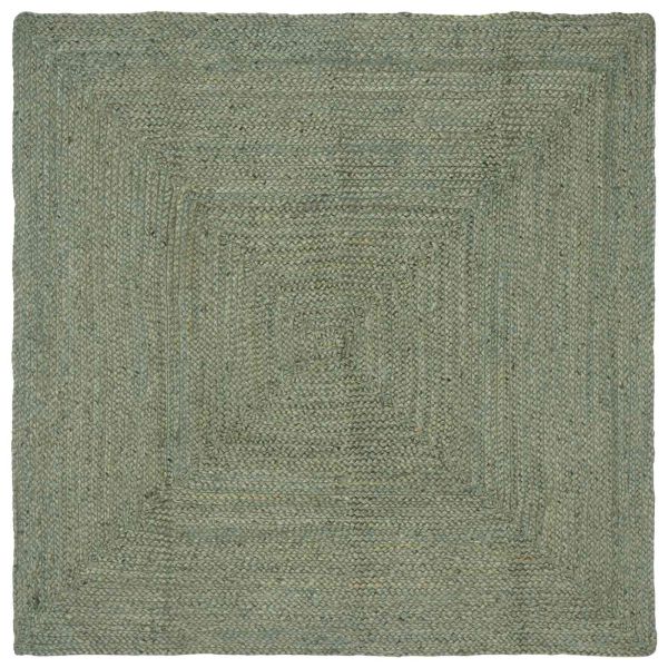 Килими за помещение Правоъгълна Маслиненозелено 120 x 120 cm