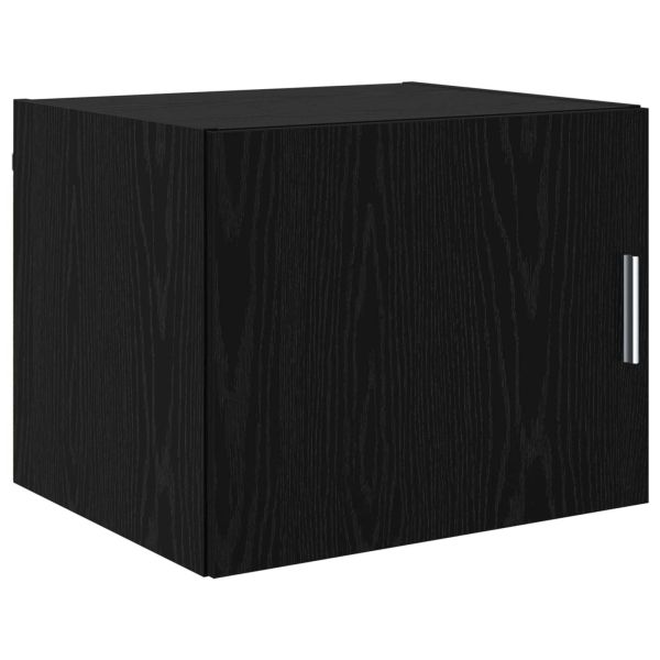 Стенен шкаф Черен дъб 50 x 42.5 x 40 см Инженерно дърво