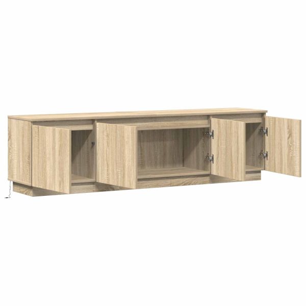 ТВ шкаф Сонома дъб 180 x 38 x 49 см Инженерно дърво