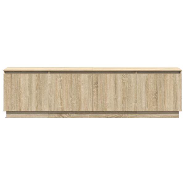 ТВ шкаф Сонома дъб 180 x 38 x 49 см Инженерно дърво