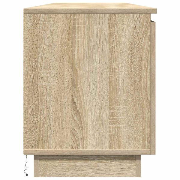 ТВ шкаф Сонома дъб 180 x 38 x 49 см Инженерно дърво