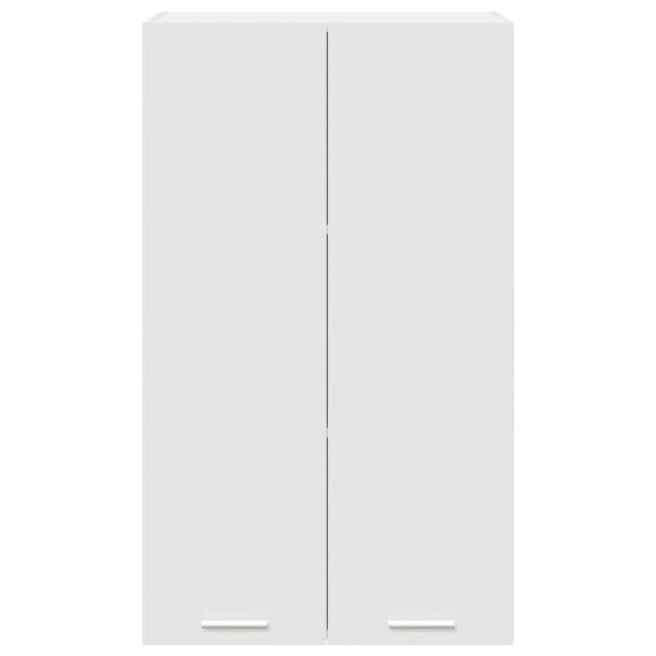 Висящ шкаф със съхранение Бяло 60 x 31 x 100 см Инженерно дърво