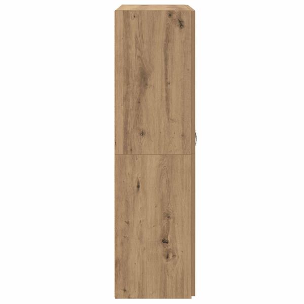 Офис шкаф Старо дърво 60 x 32 x 115 cm Инженерно дърво