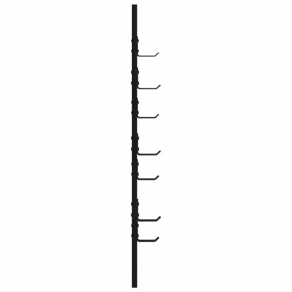 Стенен закачалка за палта Черния дъб 30 x 1,5 x 80 см