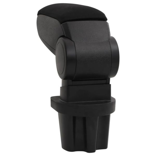 Подлакътник за кола черен 13,5x32,5x(31-46,5) см ABS