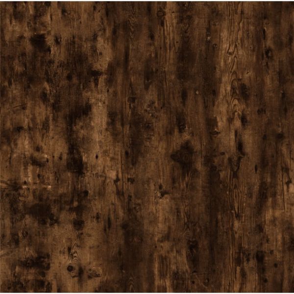Кафе маса, опушен дъб, 80x50x35 см, инженерно дърво
