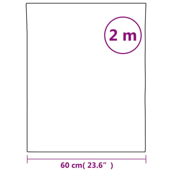 Огледални фолиа 2 бр самозалепващи се 60x200 см PET