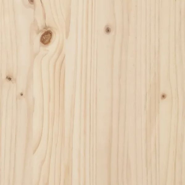 Нощно шкафче, 35x34x32 см, борово дърво масив