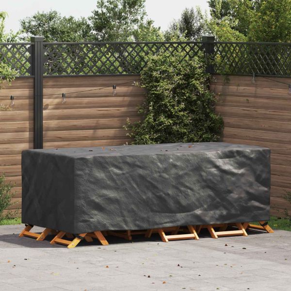 Покривало за мебели Едноцветен Черно 220 x 110 x 70 см 420D