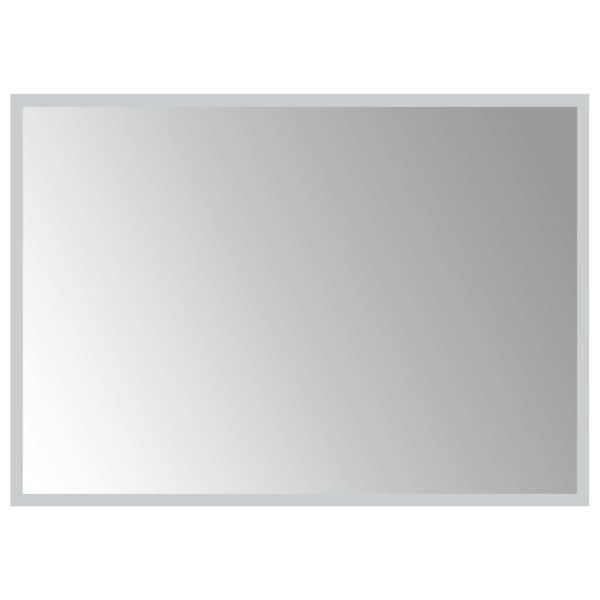 LED огледало за баня, 70x50 см