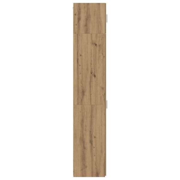 Служебен шкаф 3 pcs Дъб