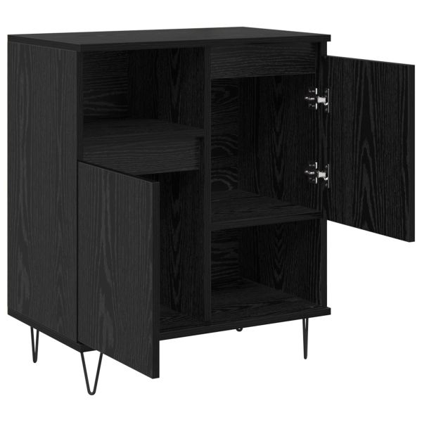 Служебен шкаф 3 pcs Черния дъб 60 x 35 x 70 cm