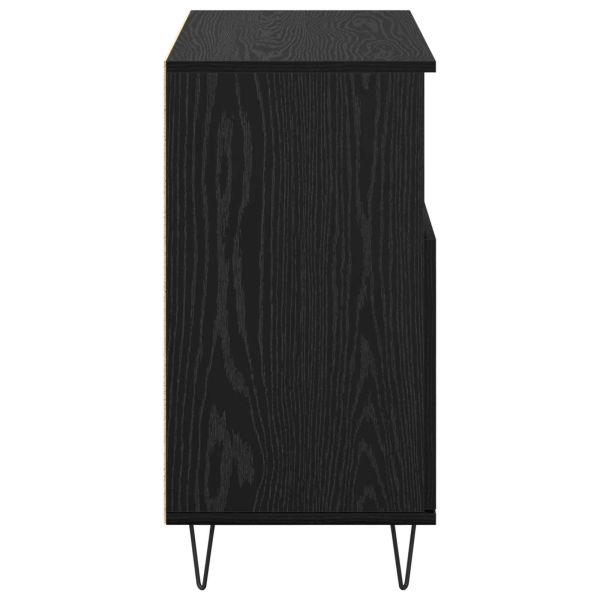 Служебен шкаф 3 pcs Черния дъб 60 x 35 x 70 cm