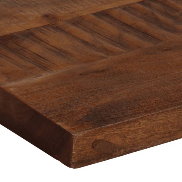 Плот за маса 100x20x2,5 см правоъгълен регенерирано дърво масив