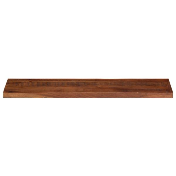 Плот за маса 120x30x2,5 см правоъгълен регенерирано дърво масив
