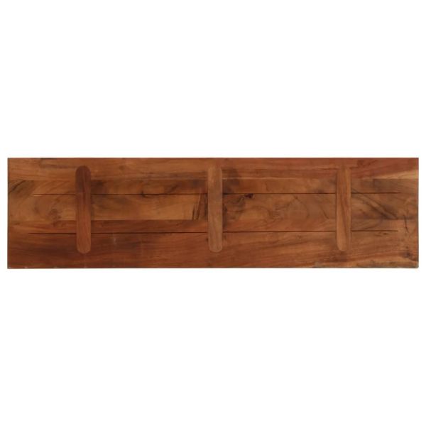 Плот за маса 120x30x2,5 см правоъгълен регенерирано дърво масив