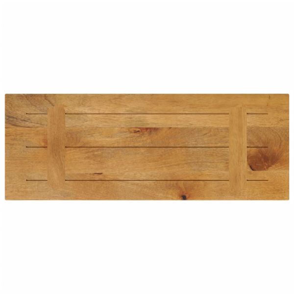 Плот за маса, 80x20x2,5 см, правоъгълен, манго масив