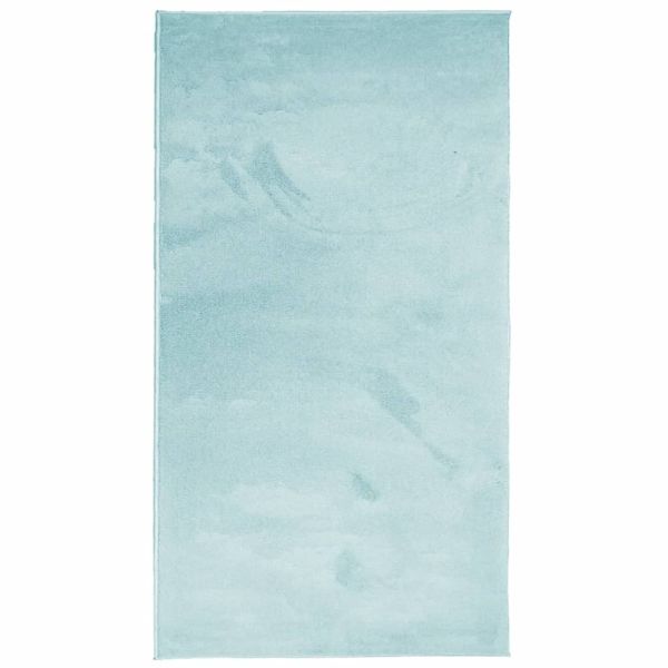 Килим OVIEDO с къс косъм, зелен, 60x110 см