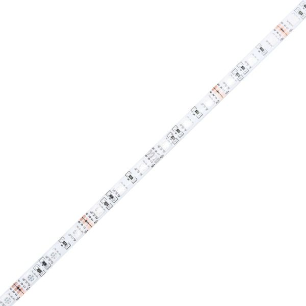 ТВ шкаф с LED, бетонно сив, 100x34x50 см, инженерно дърво