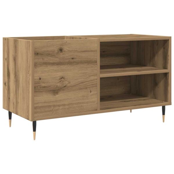 Шкаф за грамофонни плочи, 84,5x38x48 см, инженерно дърво