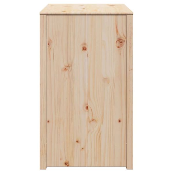 Кухненски шкаф с рафт MEPPEL Кафяв дъб 106 x 55 x 92 cm