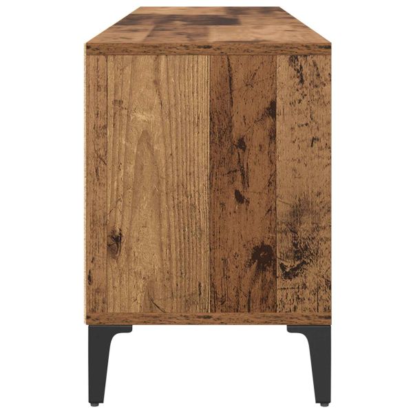 ТВ шкаф с чекмедже Старо дърво 150 x 30 x 45 см