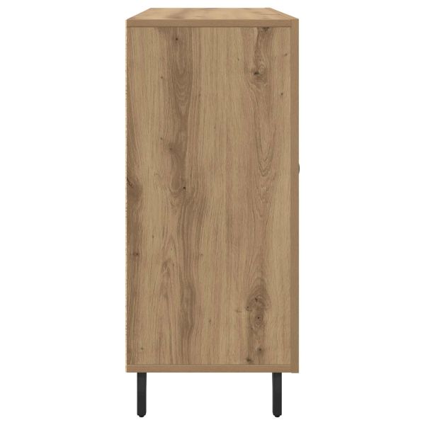 Служебен шкаф Дъб 90 x 34 x 80 см Инженерно дърво