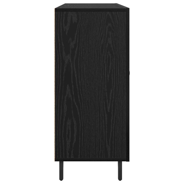 Служебен шкаф Черния дъб 90 x 34 x 80 см Инженерно дърво