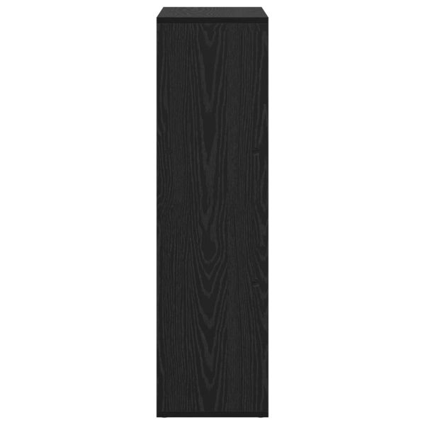 Шкаф за книги Черния дъб 69,5 x 29 x 103,5 см Инженерно дърво