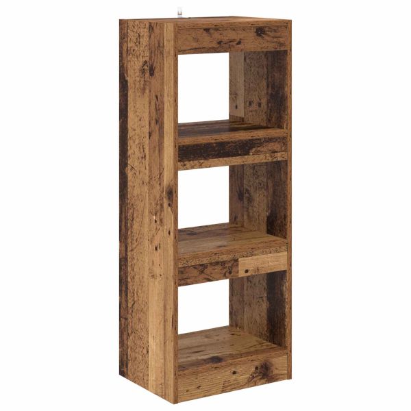 Шкаф за книги Старо дърво 40 x 30 x 103 см Инженерно дърво