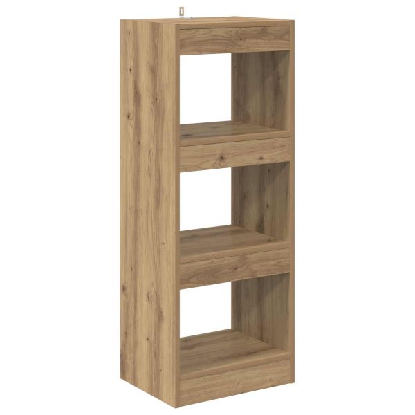 Шкаф за книги дъб артизан 37 x 30 x 103 см Инженерно дърво