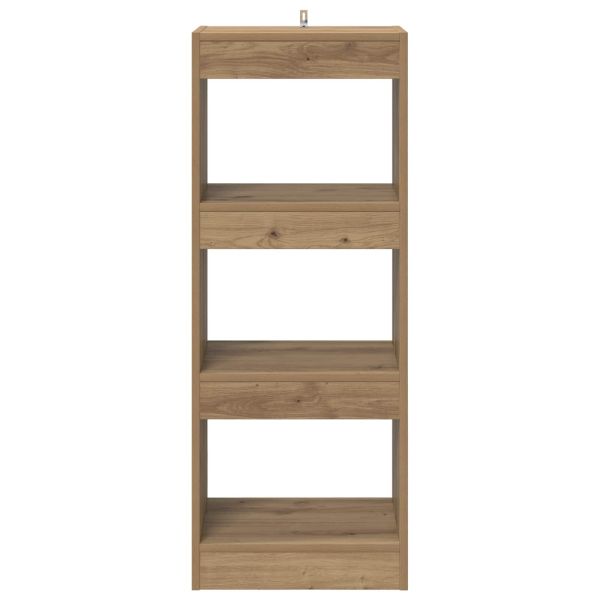 Шкаф за книги дъб артизан 37 x 30 x 103 см Инженерно дърво