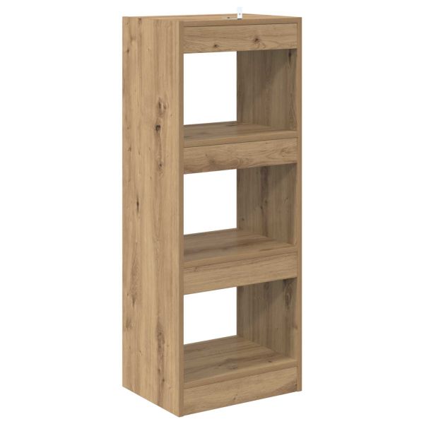 Шкаф за книги дъб артизан 37 x 30 x 103 см Инженерно дърво
