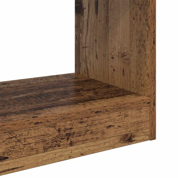 Шкаф за книги Старо дърво 60 x 30 x 166 см Инженерно дърво